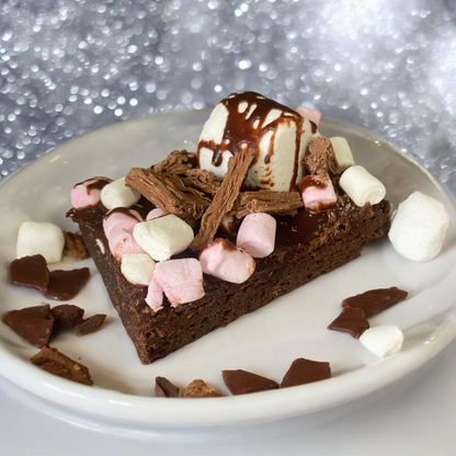 Hot Chocolate S'mores Brownie