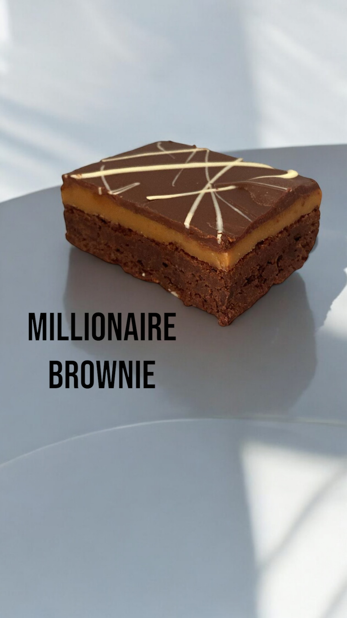 Millionaire Chocolate Brownie