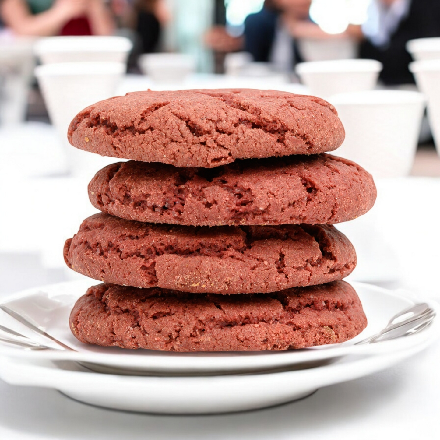 Red Velvet New York Style Cookie