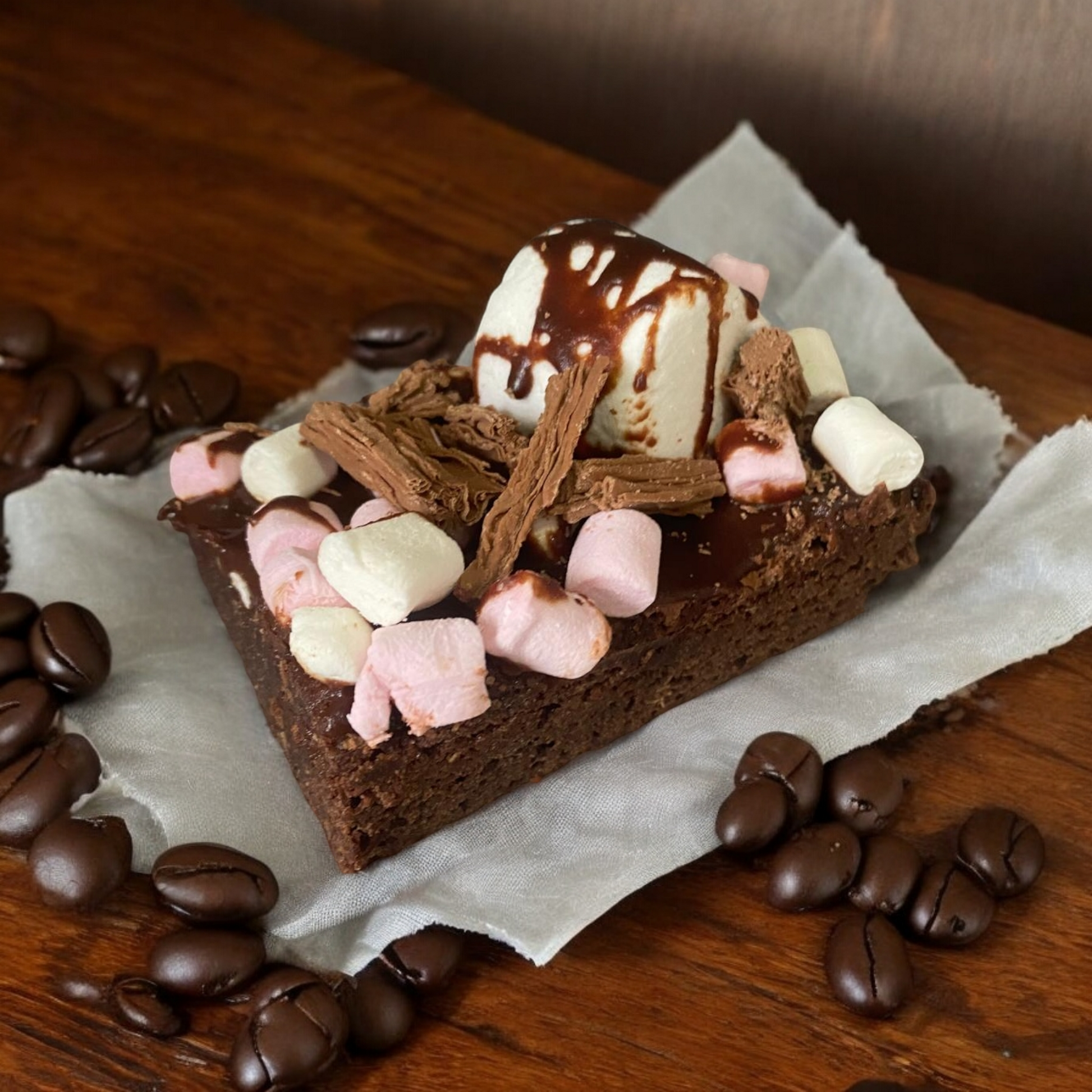 Brownie Hot Chocolate S'mores